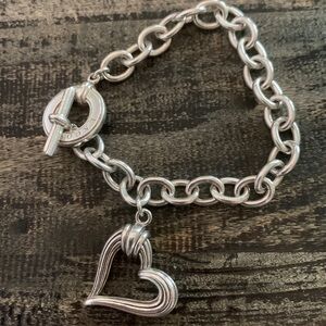 LAGOS Toggle bracelet with floating heart